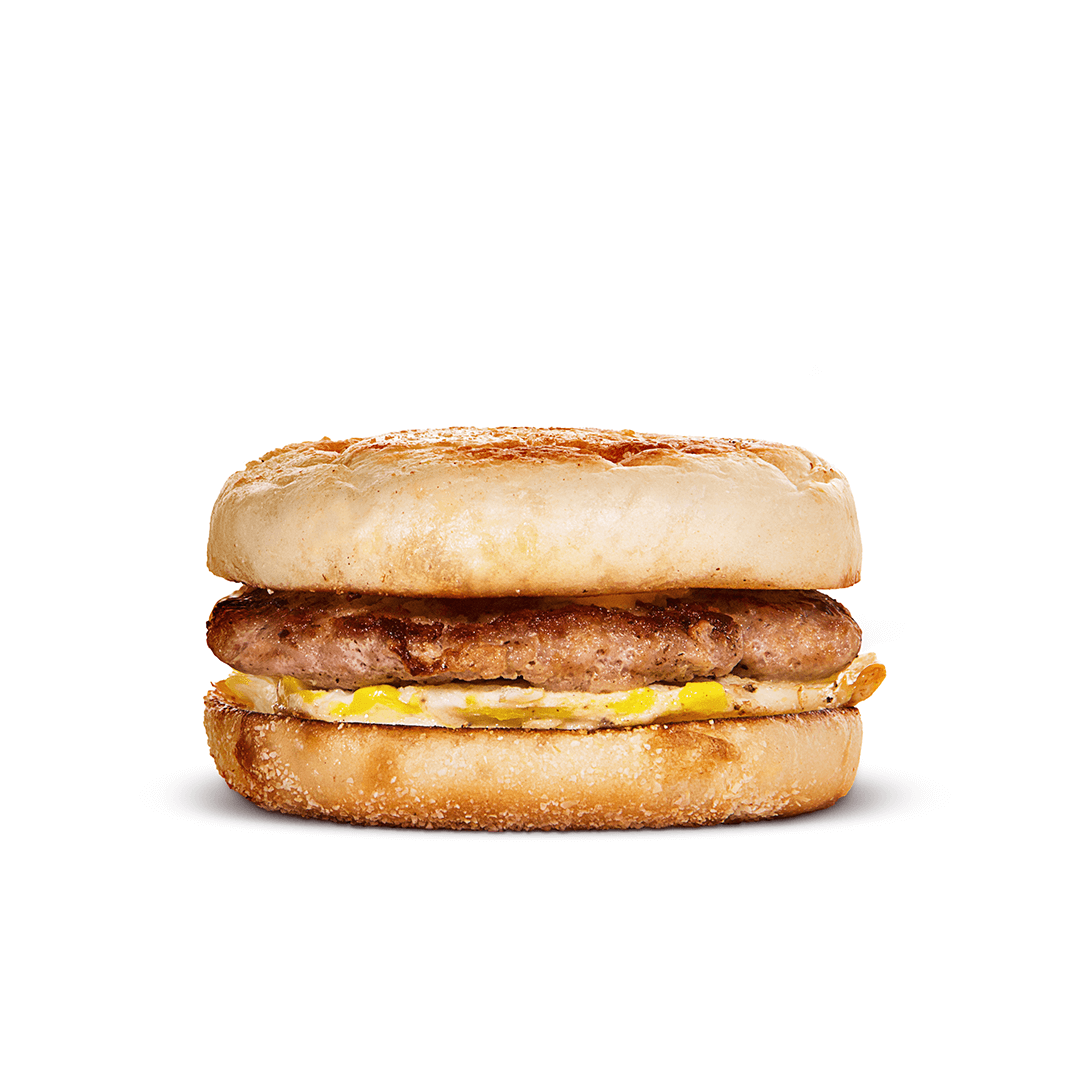Photo and photo retouching of the pork belly breakfast patty