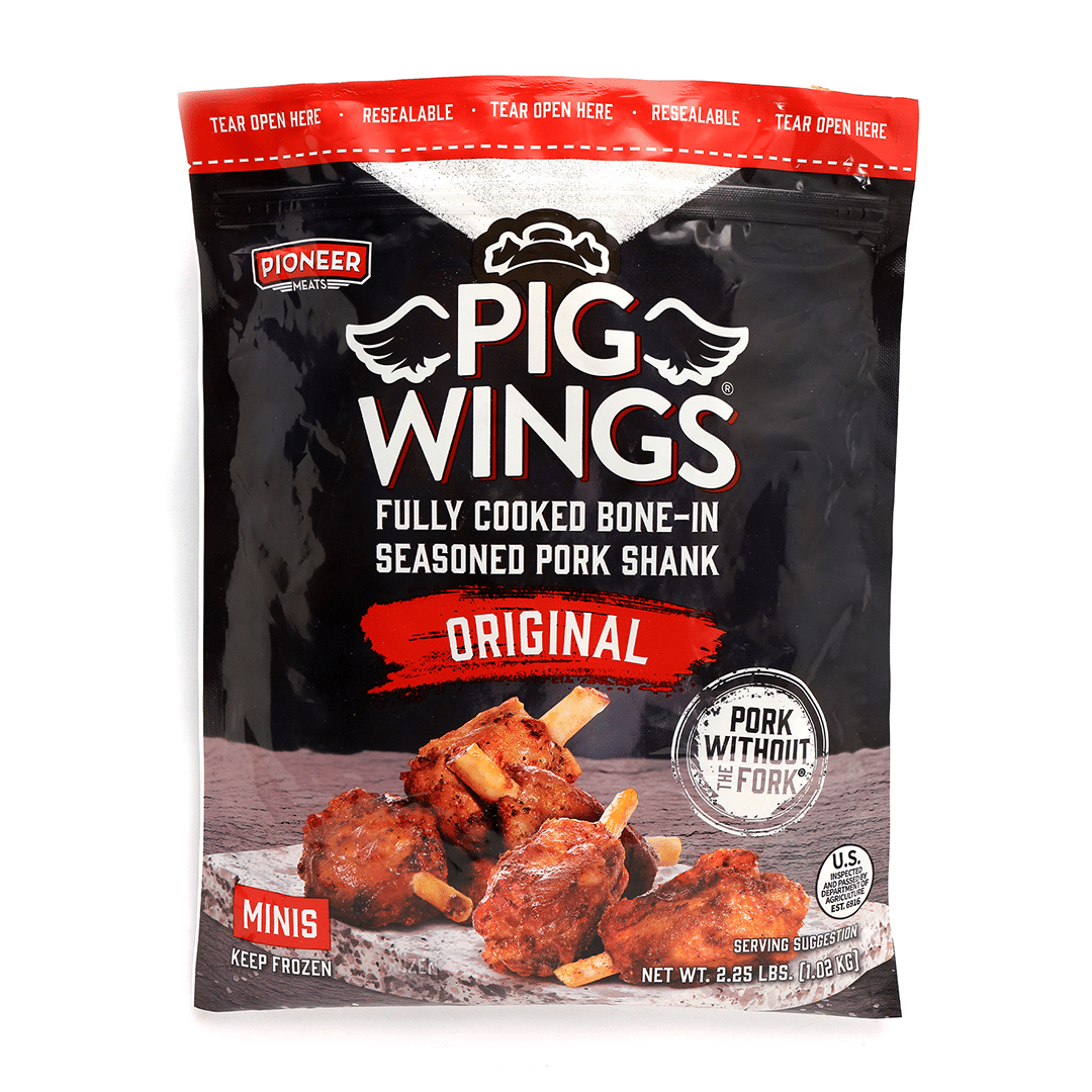 Pig Wings packaging