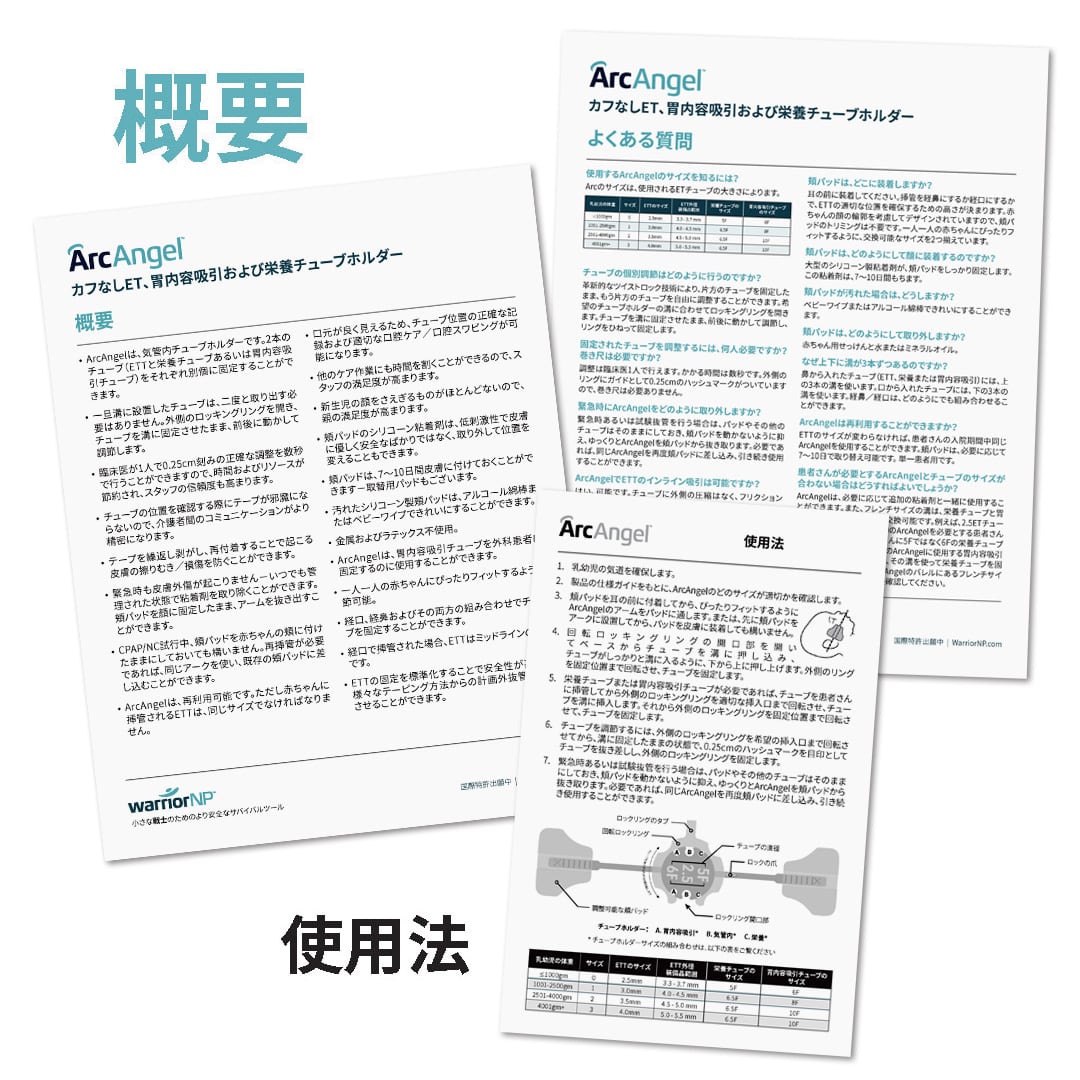 WarriorNP translated print material