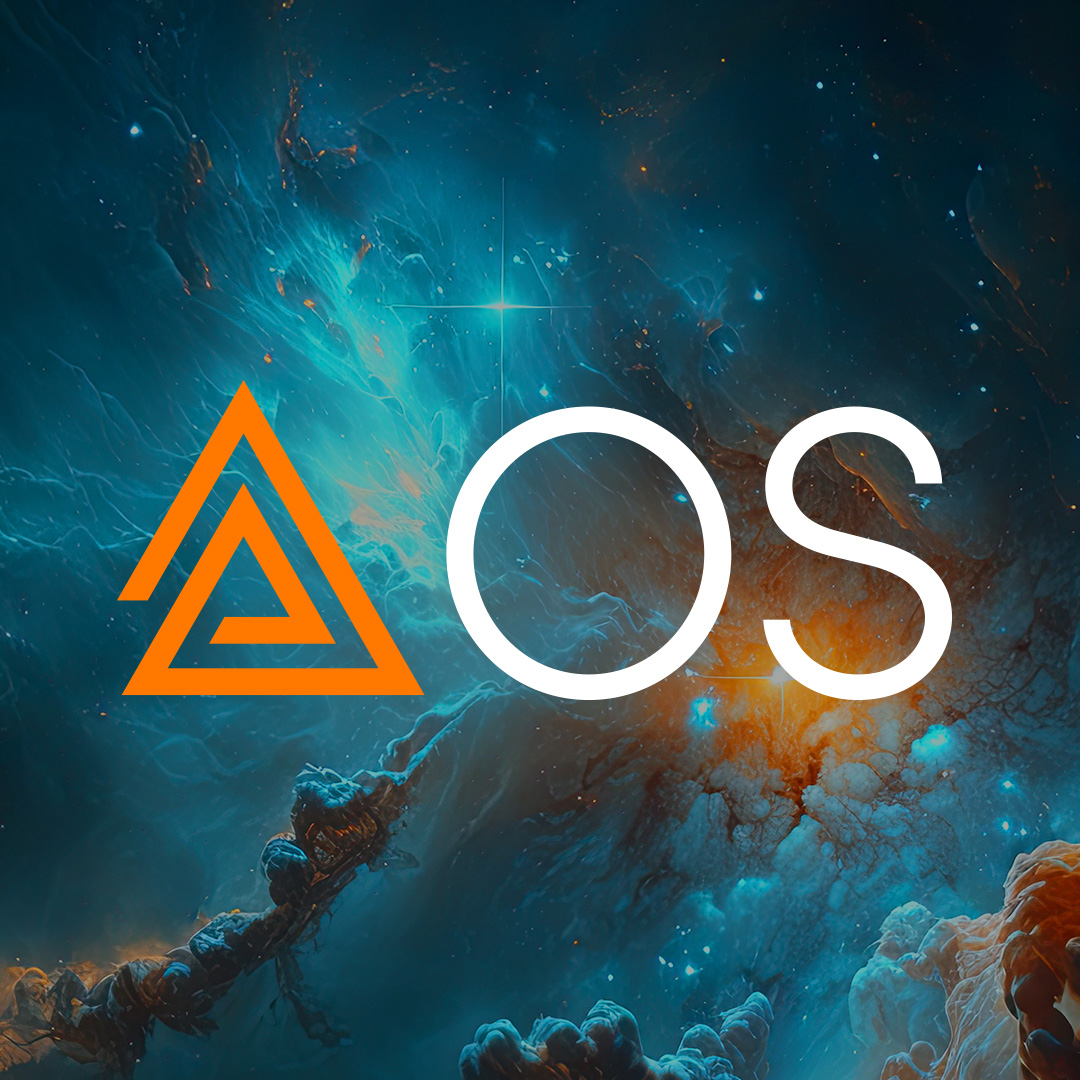 Altumatim OS logo on futuristic background
