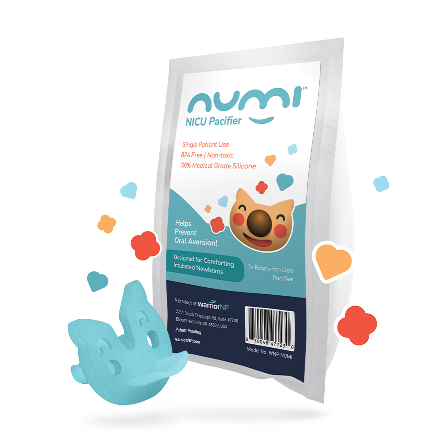 numi package label design