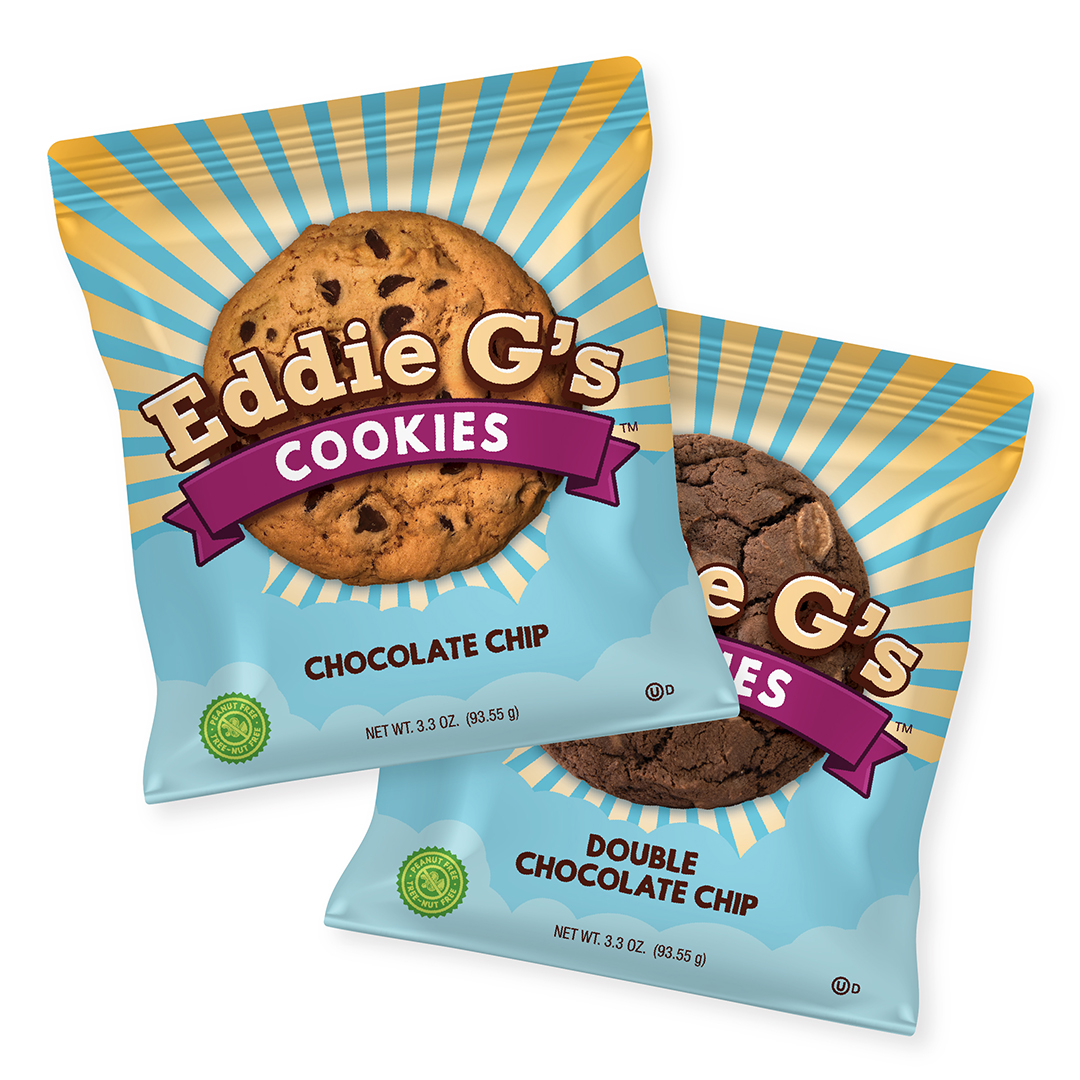 Eddie G's Cookies package samples