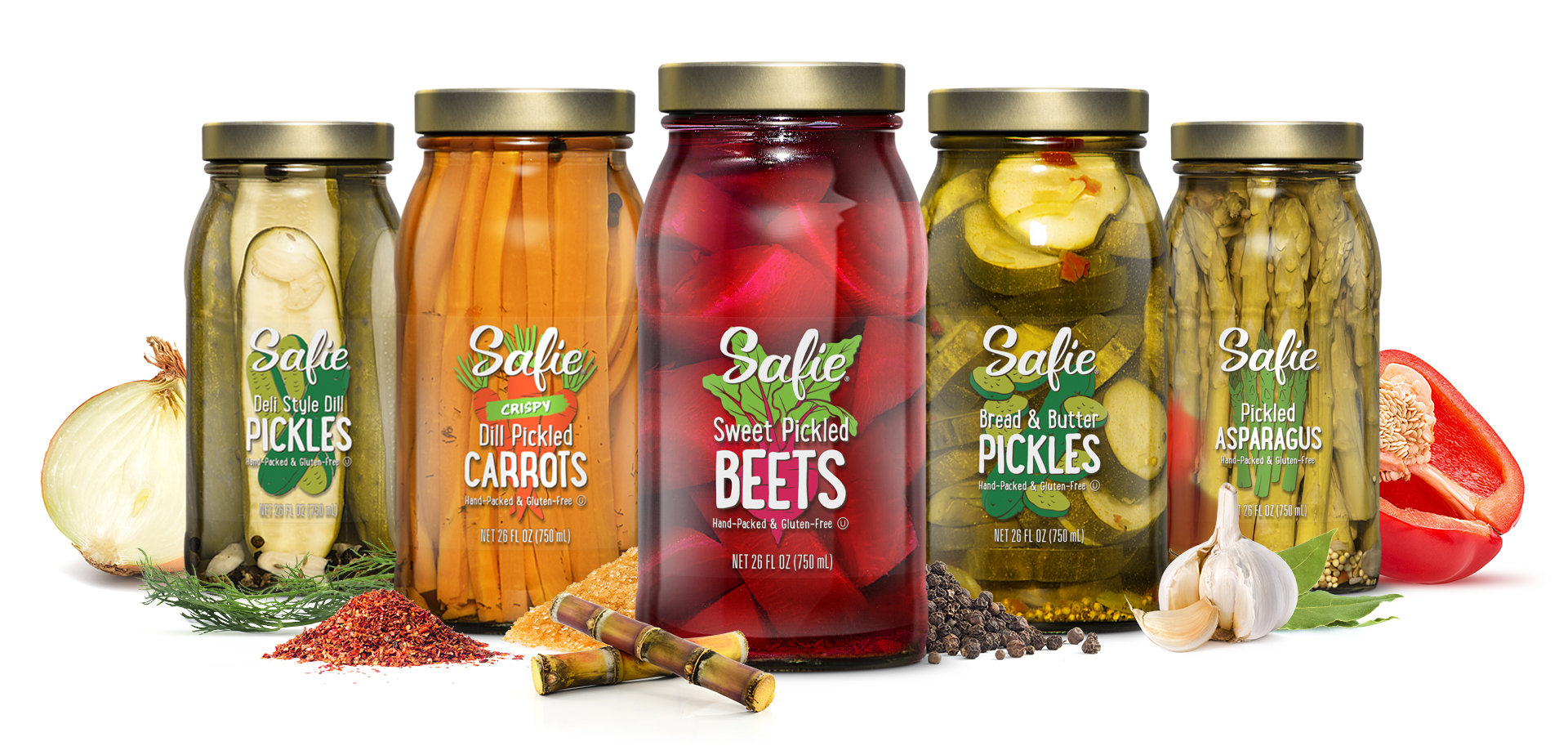 Safie Foods product array
